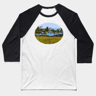 Palm trees in Hawaii Baseball T-Shirt